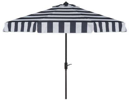 Safavieh - Elsa Fashion Line 11Ft Umbrell - Navy - White - PAT8103B veiw 1