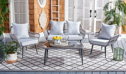 Safavieh - Elsbeth 4Pc Living Set - Grey - PAT9029B veiw 2