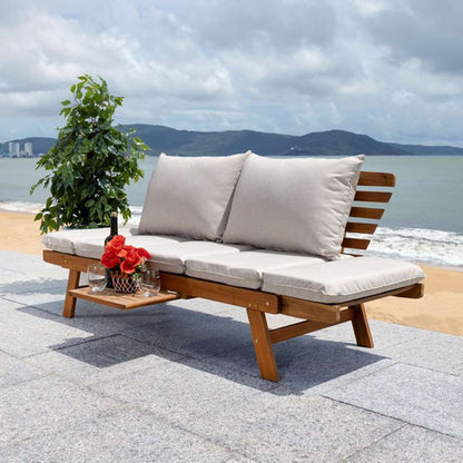 Safavieh - Emely Outdoor Daybed - Natural - Light Grey - PAT7300E veiw 3