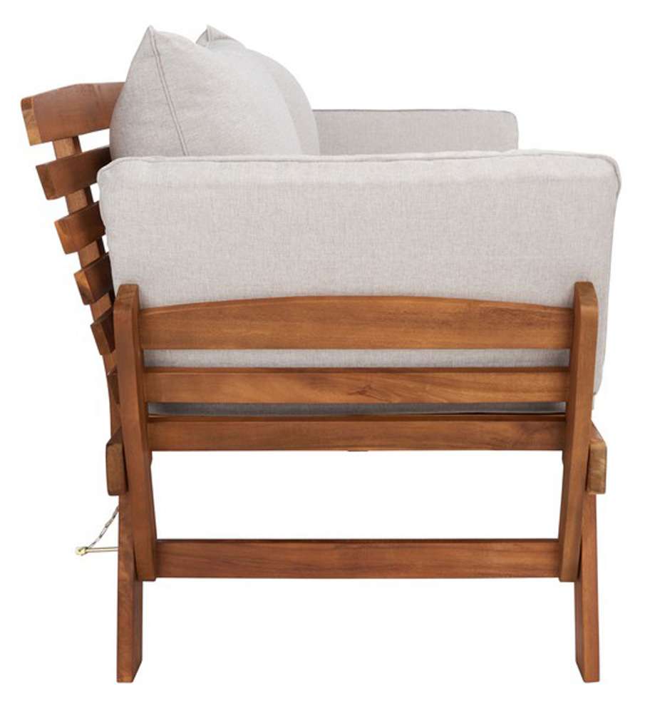 Safavieh - Emely Outdoor Daybed - Natural - Light Grey - PAT7300E veiw 5