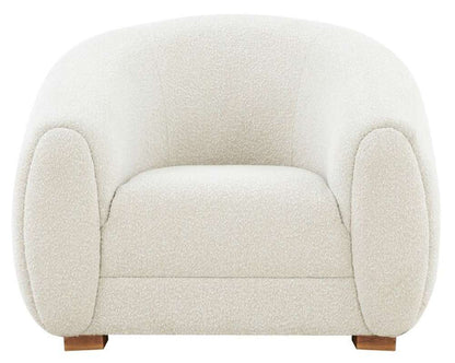 Safavieh - Couture - Emiliana Boucle Accent Chair - Ivory - SFV4769A veiw 1