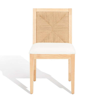 Safavieh - Couture - Emilio Woven Dining Chair - Natural  (Set of 2) - SFV4123B-SET2 veiw 2