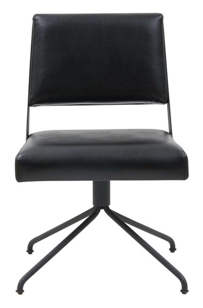 Safavieh - Couture - Emmeline Swivel Office Chair - Black - SFV4758C veiw 1