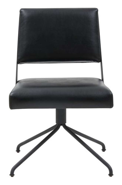 Safavieh - Couture - Emmeline Swivel Office Chair - Black - SFV4758C veiw 1