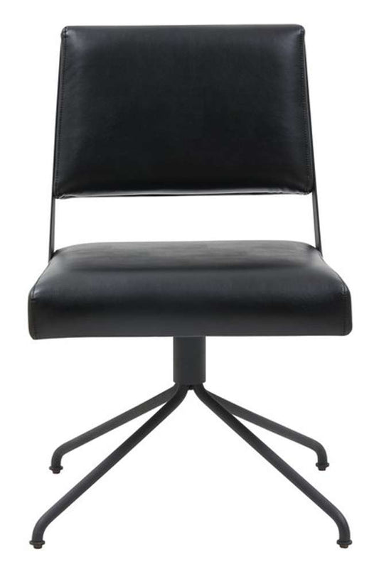 Safavieh - Couture - Emmeline Swivel Office Chair - Black - SFV4758C veiw 1