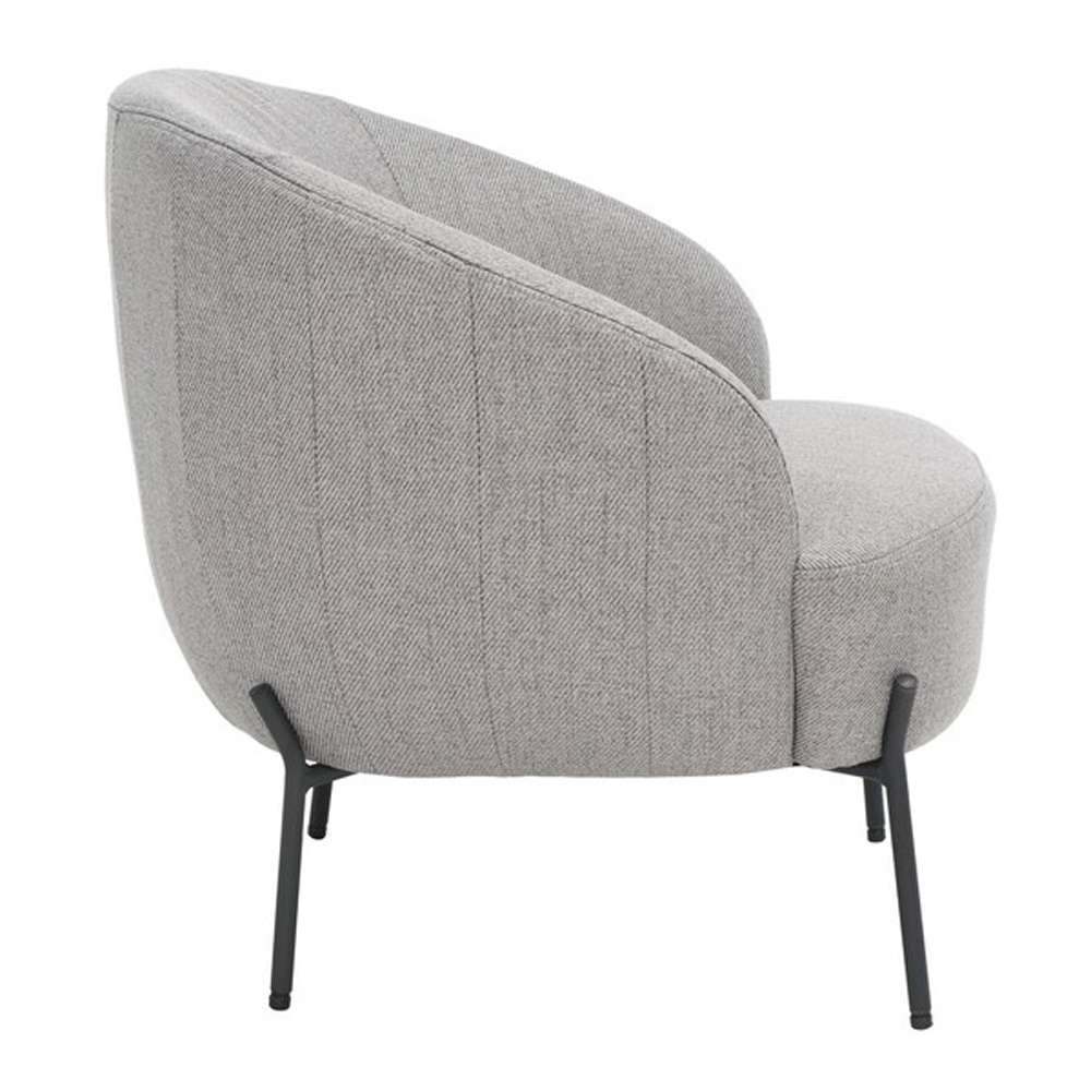 Safavieh - Emmi Upholstered Accent Chair - Grey - ACH5102A veiw 4