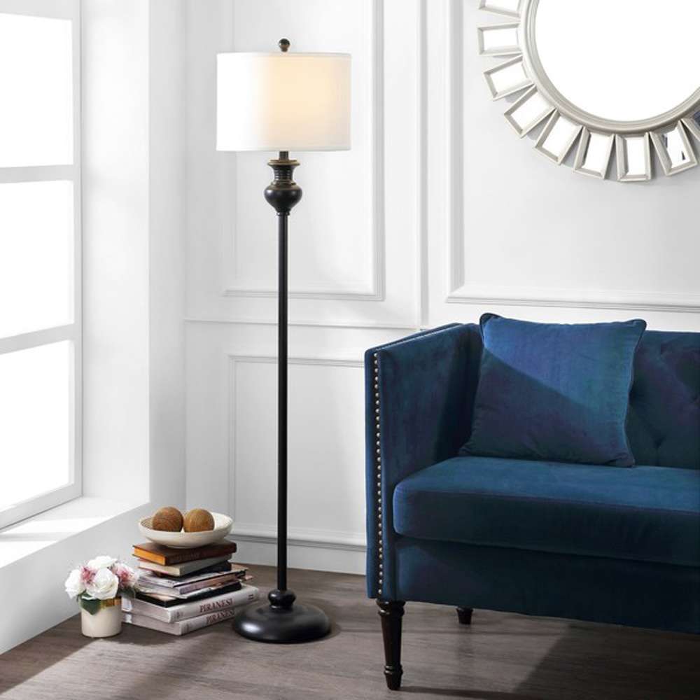 Safavieh - Erlan Floor Lamp - Black - FLL4083A veiw 2