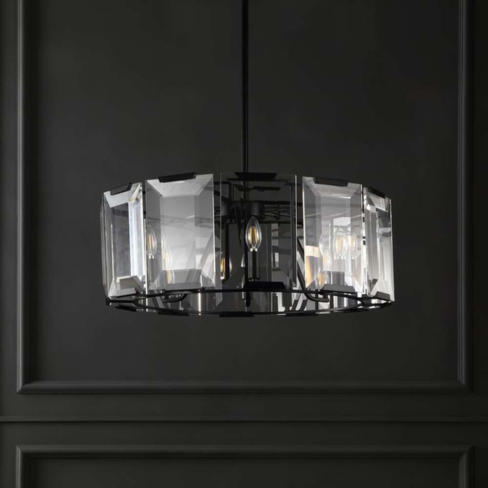 Safavieh - Couture - Esperanza Crystal Chandelier - Black - CTL1012A veiw 1
