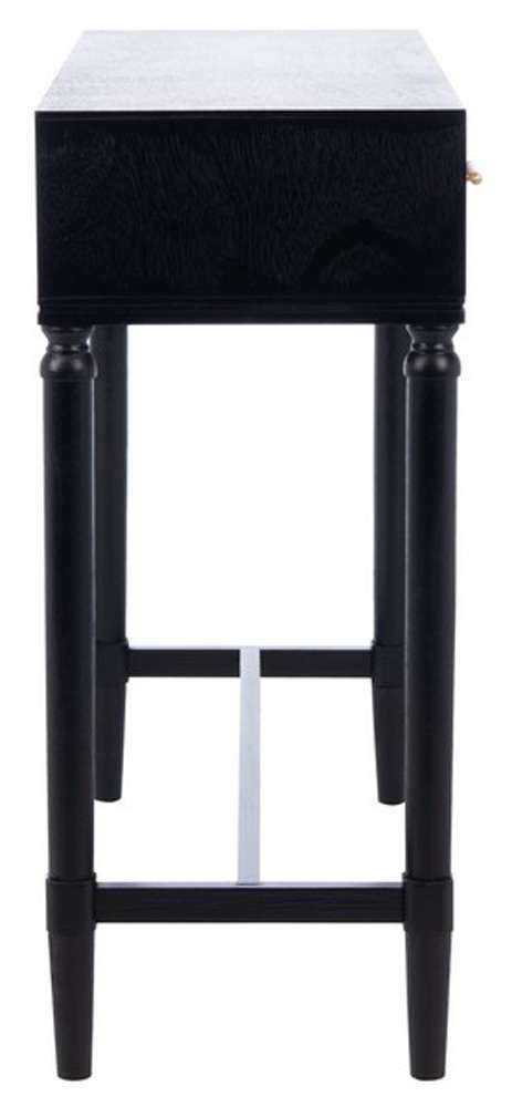 Safavieh - Estella 2Drw Console Table - Black - CNS5731B veiw 4