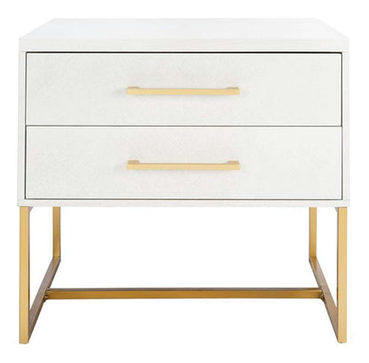Safavieh - Estelle Nightstand - White - FOX6262C view 1
