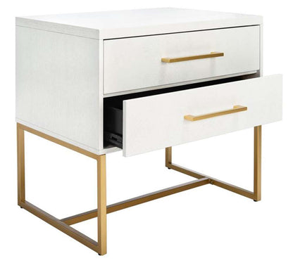 Safavieh - Estelle Nightstand - White - FOX6262C view 4