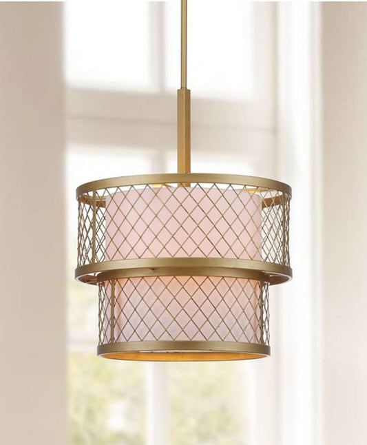 Safavieh - Evie Mesh Pendant Light - Gold - LIT4200A veiw 1
