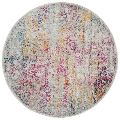 Safavieh - Evoke 256F Ivory Fuchsia - 3" X 3" - EVK256Q-3R view 1
