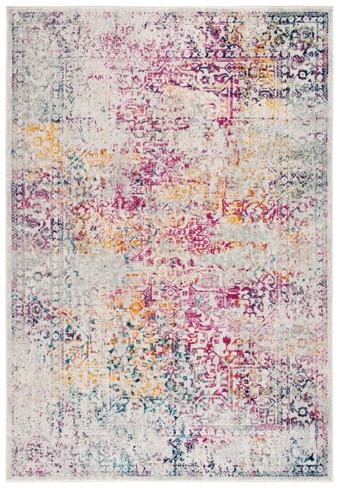 Safavieh - Evoke 256F Ivory Fuchsia - 6" X 8" - EVK256Q-68 view 1