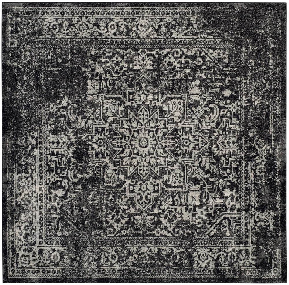 Safavieh - Evoke 256R Black Grey - 9" X 9" - EVK256R-9SQ view 1