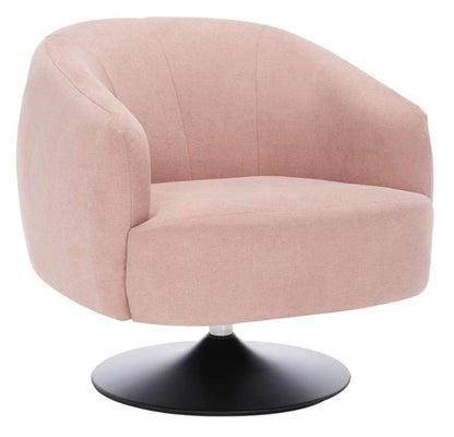 Safavieh - Ezro Upholstered Accent Chair - Blush - ACH5105C veiw 3