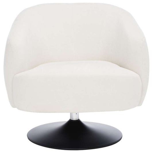 Safavieh - Ezro Upholstered Accent Chair - Creme - ACH5105A veiw 1