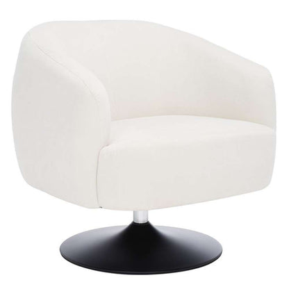 Safavieh - Ezro Upholstered Accent Chair - Creme - ACH5105A veiw 3
