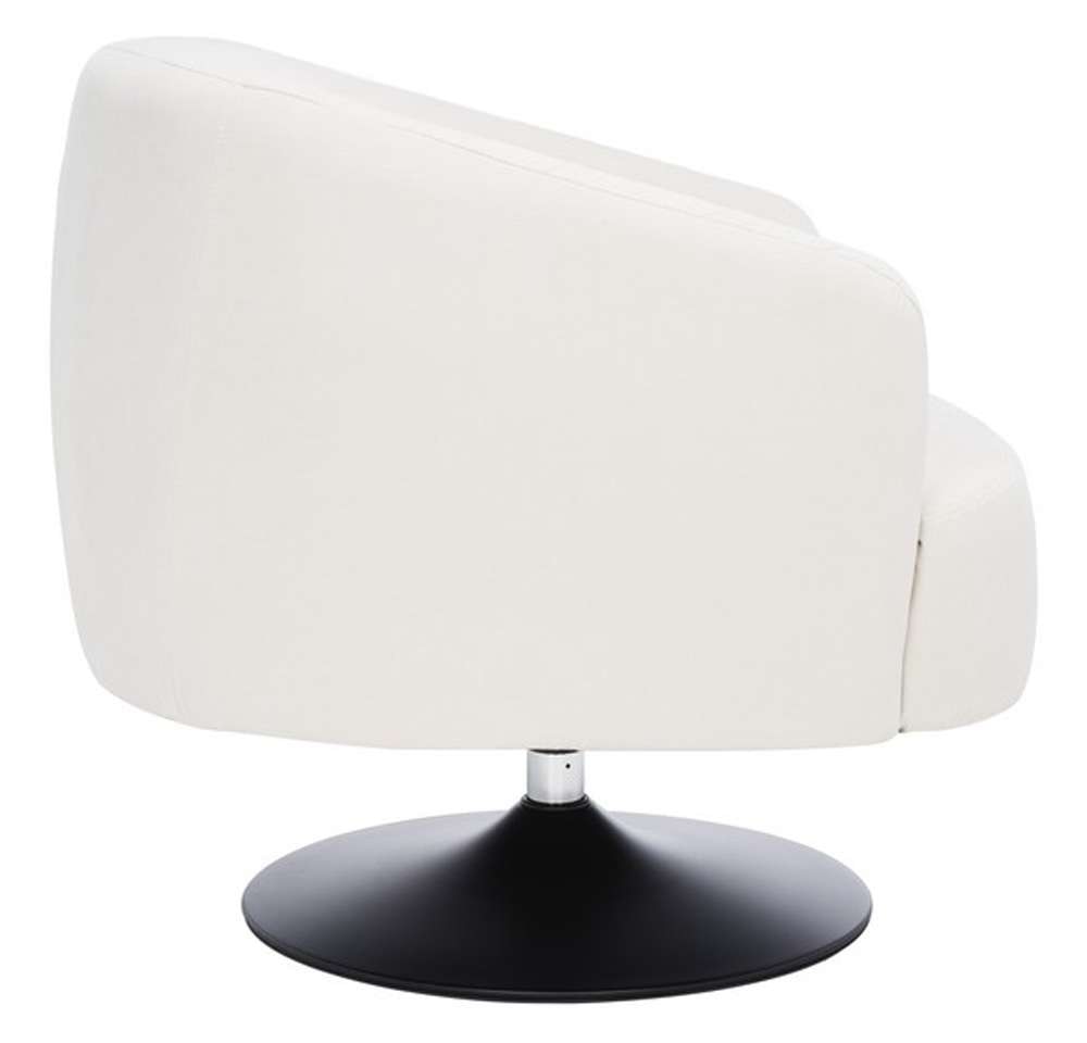 Safavieh - Ezro Upholstered Accent Chair - Creme - ACH5105A veiw 4