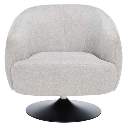 Safavieh - Ezro Upholstered Accent Chair - Light Grey - ACH5105B veiw 1