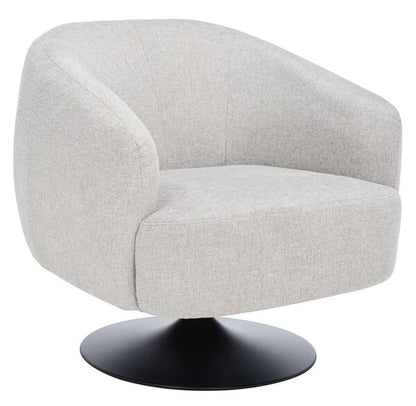 Safavieh - Ezro Upholstered Accent Chair - Light Grey - ACH5105B veiw 3