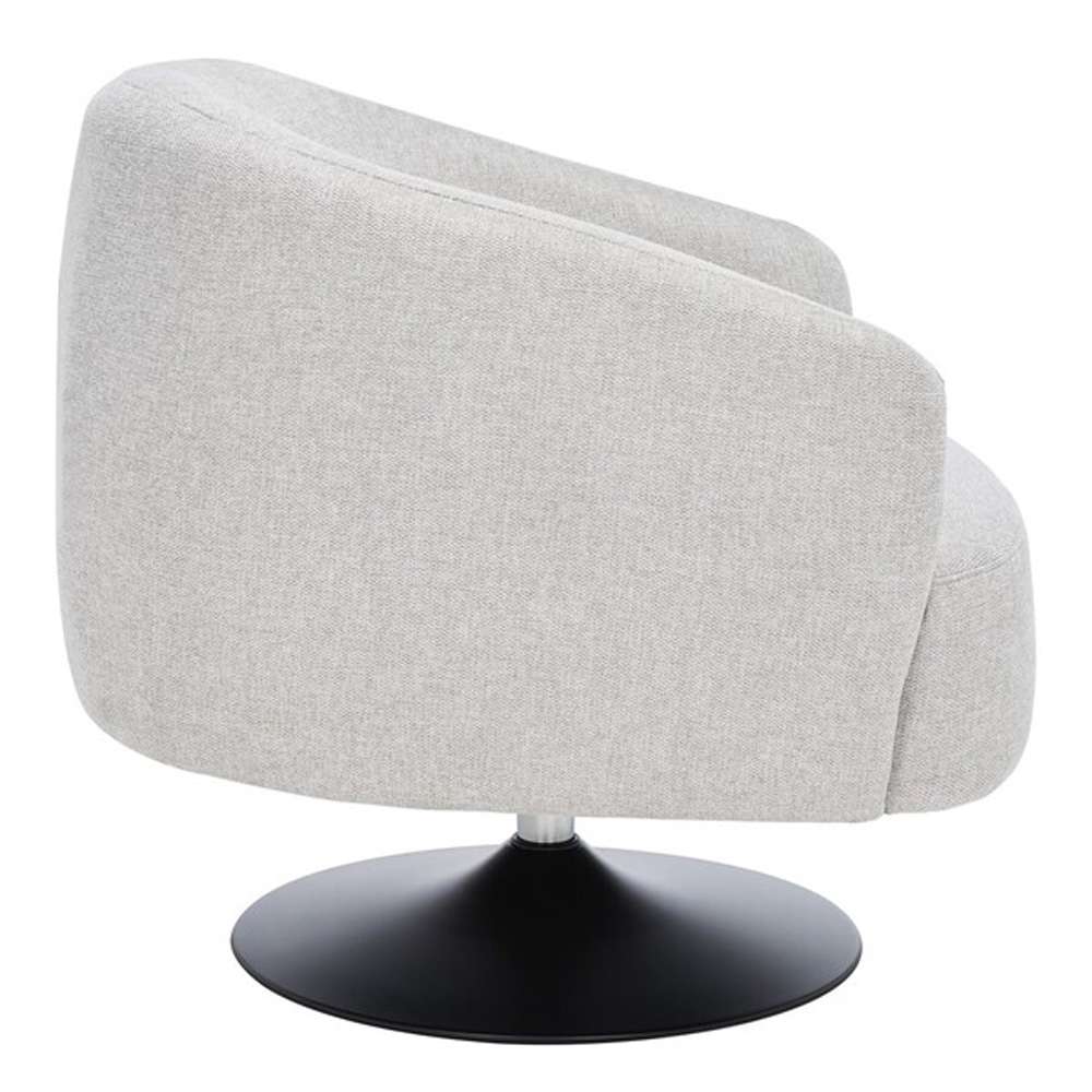 Safavieh - Ezro Upholstered Accent Chair - Light Grey - ACH5105B veiw 4