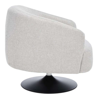 Safavieh - Ezro Upholstered Accent Chair - Light Grey - ACH5105B veiw 4