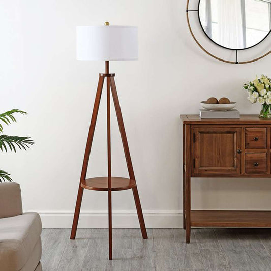 Safavieh - Faris 62in Floor Lamp - Walnut - FLL4119A veiw 1