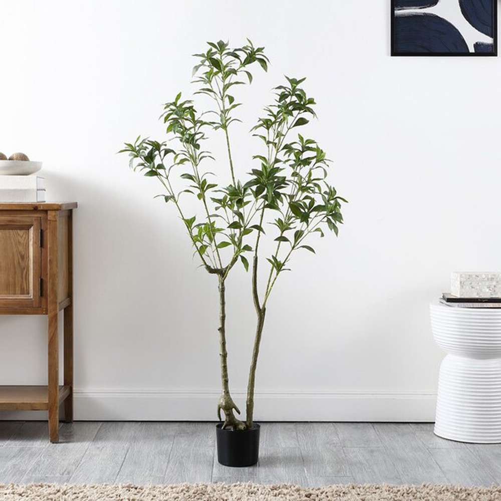 Safavieh - Faux 60in Potted Pierisjaponica - Green - FXP2013A veiw 1
