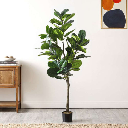 Safavieh - Faux 72in Potted Fig Tree - Green - FXP2003A veiw 1