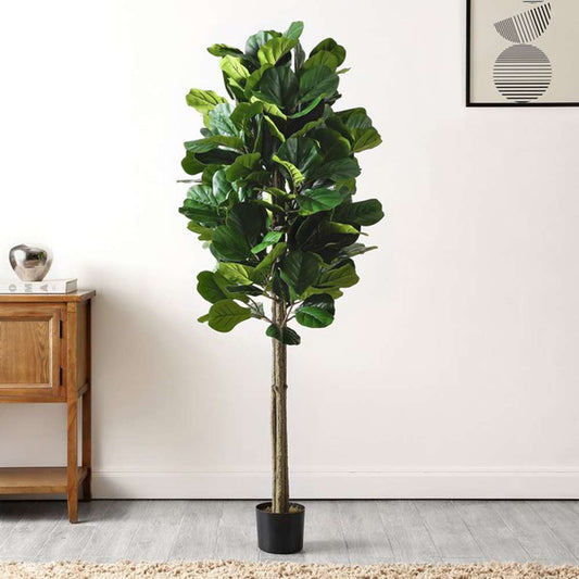 Safavieh - Faux 72in Potted Fig Tree - Green - FXP2004A veiw 1