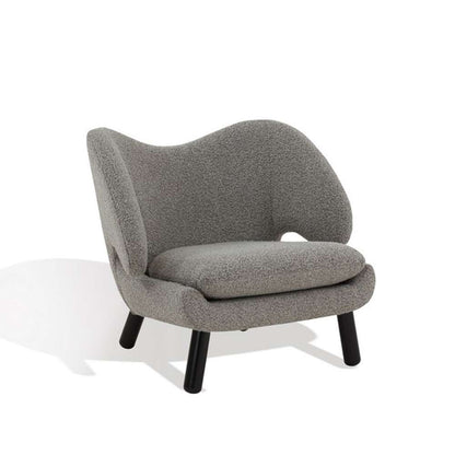 Safavieh - Couture - Felicia Contemporary Chair - Light Grey - Black - SFV4799D veiw 4