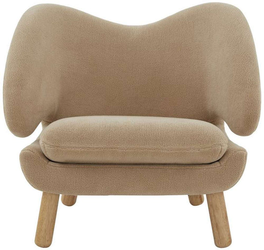 Safavieh - Couture - Felicia Contemporary Chair - Tan - Natural - SFV4799B veiw 1