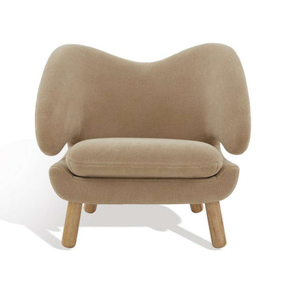Safavieh - Couture - Felicia Contemporary Chair - Tan - Natural - SFV4799B veiw 2