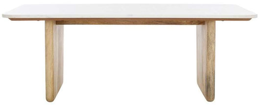 Safavieh - Couture - Felicity Marble Coffee Table - Natural - White - SFV5748A veiw 1