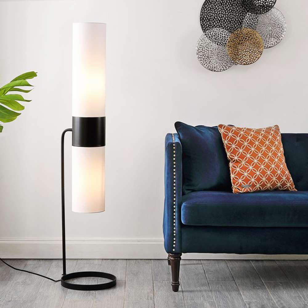 Safavieh - Fierro 55in Floor Lamp - Black - FLL4120A veiw 2