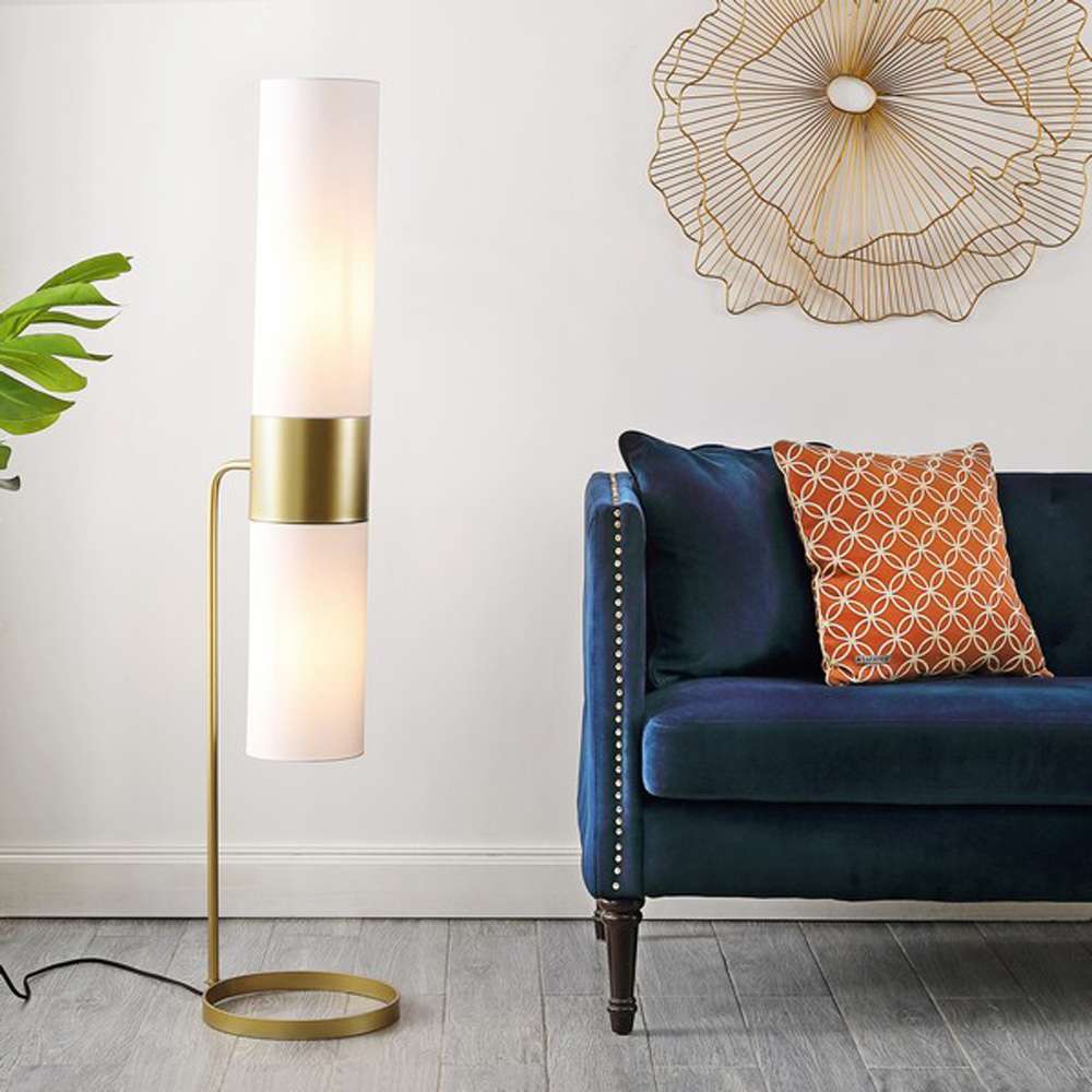 Safavieh - Fierro 55in Floor Lamp - Gold - FLL4120B veiw 2