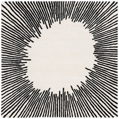 Safavieh - Fifth Avenue 129A Ivory Black - 9" X 9" - FTV129A-9SQ view 1
