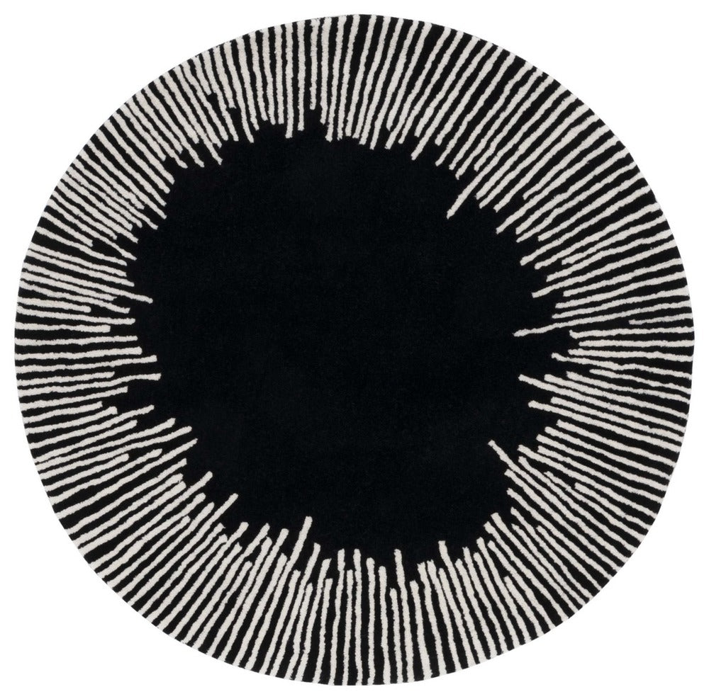 Safavieh - Fifth Avenue 129Z Black Ivory - 9" X 9" - FTV129Z-9R view 1