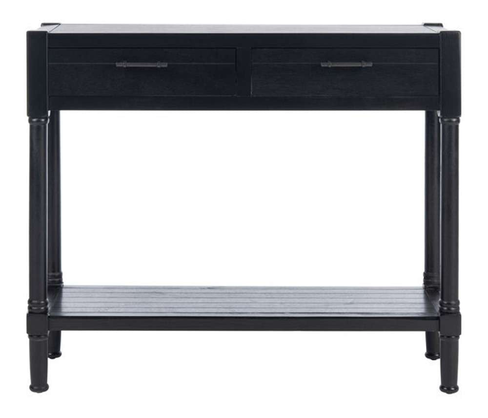 Safavieh - Filbert 2Drw Console Table - Black - CNS5716B veiw 1