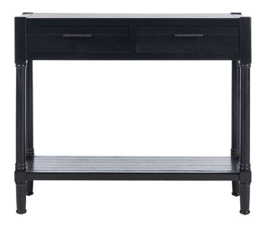 Safavieh - Filbert 2Drw Console Table - Black - CNS5716B veiw 1