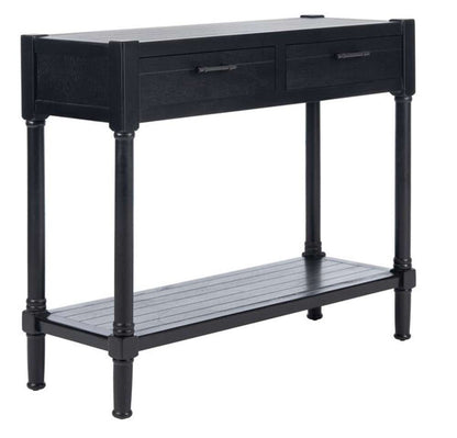 Safavieh - Filbert 2Drw Console Table - Black - CNS5716B veiw 4