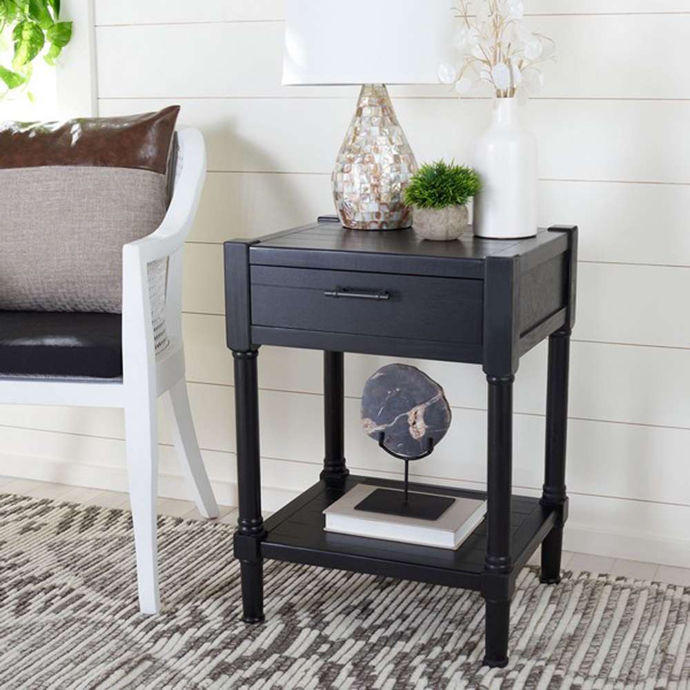Safavieh - Filbert Accent Table - Black - ACC5711B veiw 2