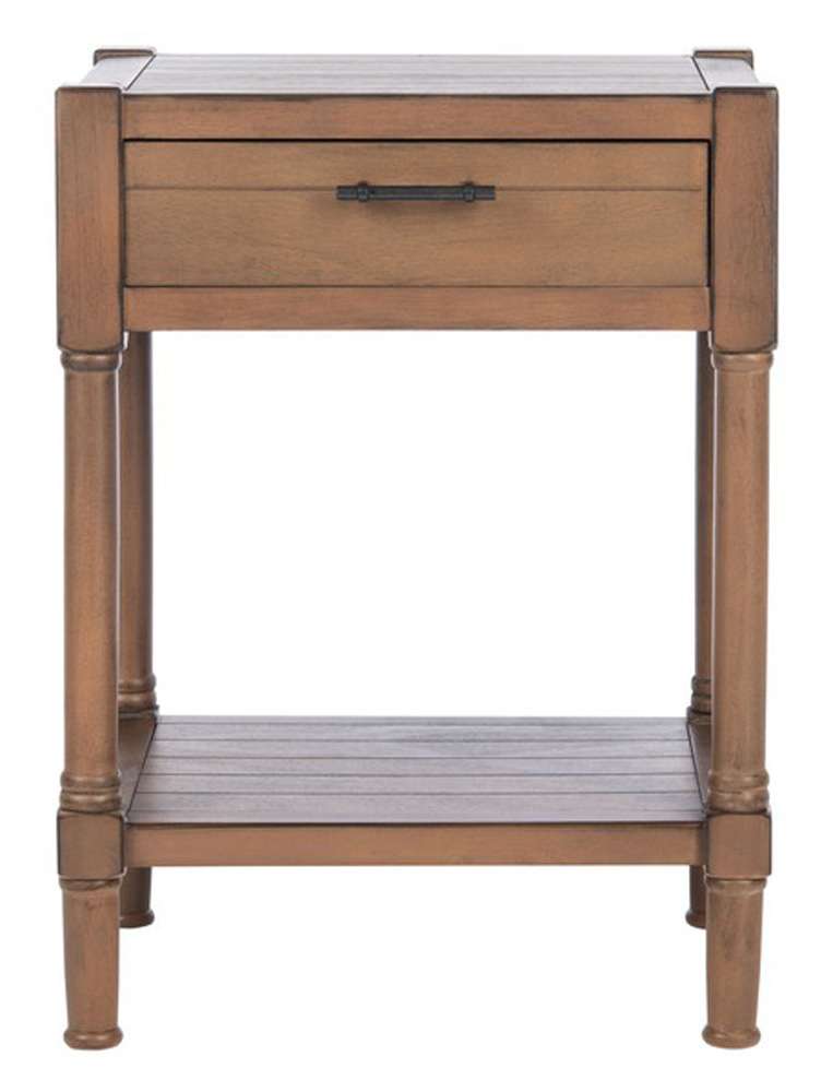 Safavieh - Filbert Accent Table - Brown - ACC5711C veiw 1