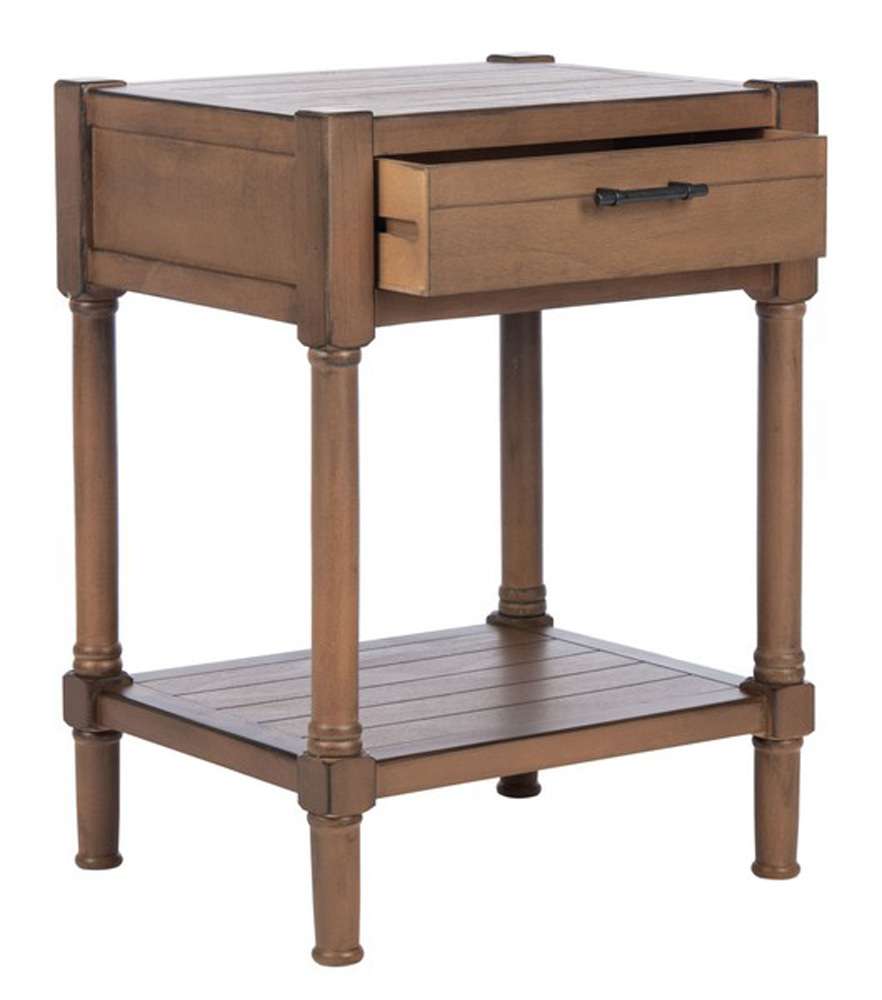 Safavieh - Filbert Accent Table - Brown - ACC5711C veiw 3