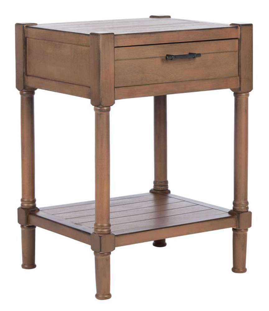 Safavieh - Filbert Accent Table - Brown - ACC5711C veiw 4