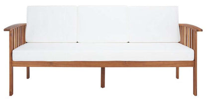 Safavieh - Finnick Outdoor Bench - Natural - Beige - PAT7303A veiw 1