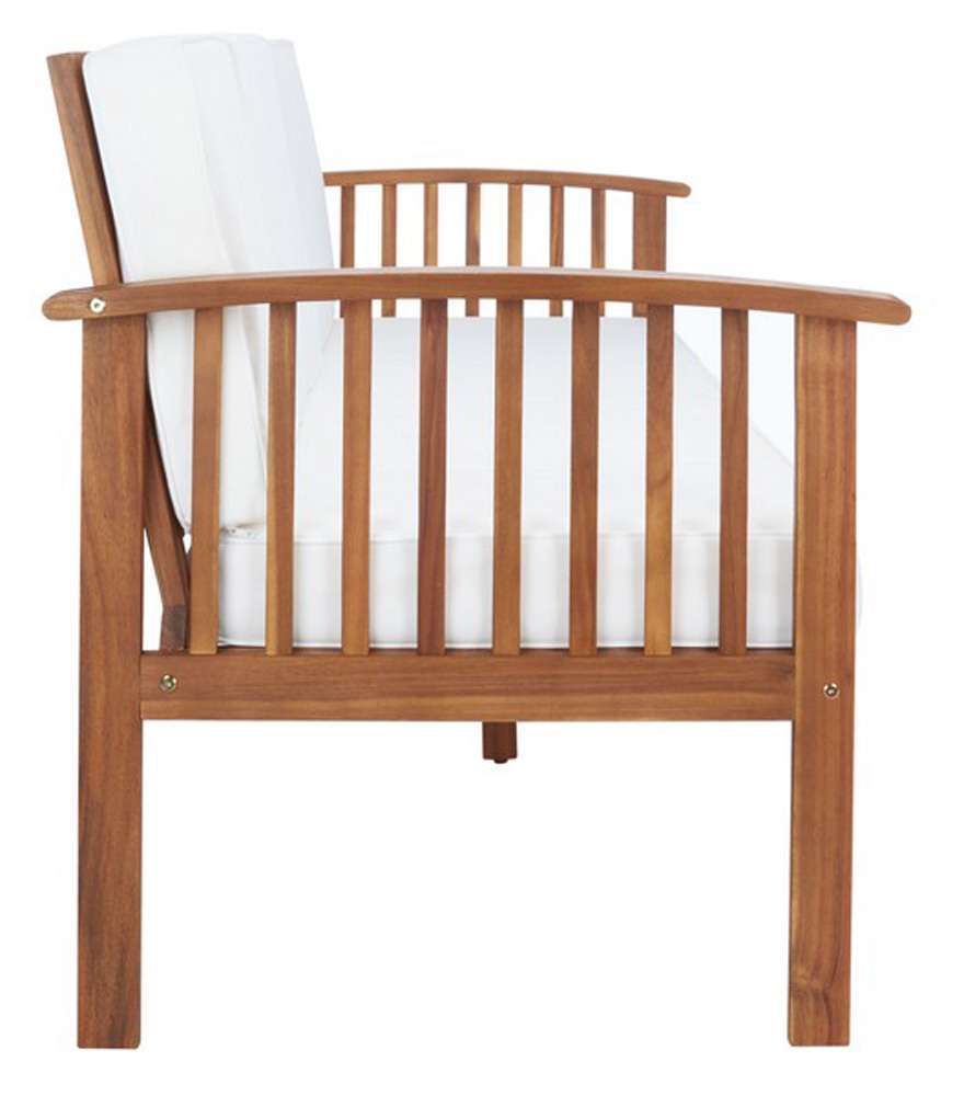 Safavieh - Finnick Outdoor Bench - Natural - Beige - PAT7303A veiw 4
