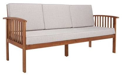 Safavieh - Finnick Outdoor Bench - Natural - Light Grey - PAT7303E veiw 3