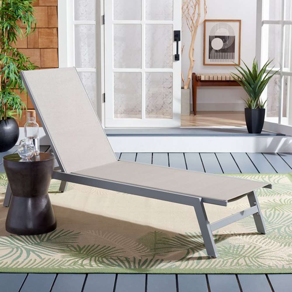 Safavieh - Fionne Sunlounger - Silver - Grey - PAT9038B veiw 2